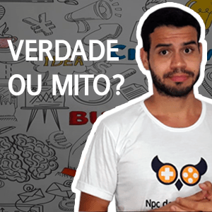 Npc do Marketing em dúvida e pergunta ao lado esquerdo